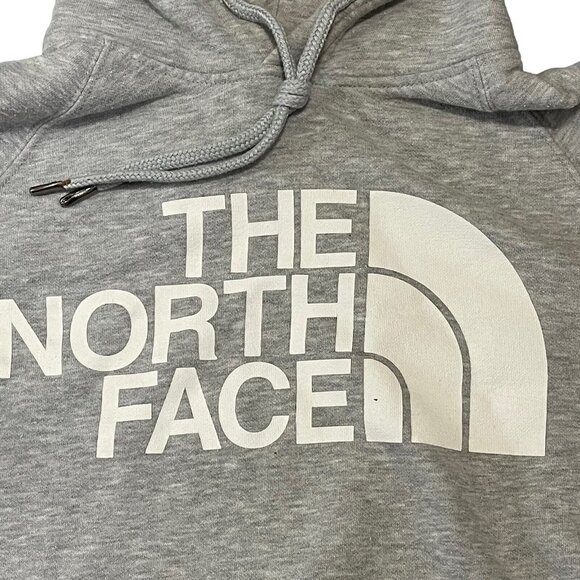 The North Face Womens Sweatshirt Pullover Hoodie Gray Grey Kangaroo Pocket XS - Picture 10 of 16